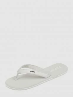 Dr. Martens-shop 31 Auslauf ? Esprit Zehentrenner Aus Textil - Hellgrau ?